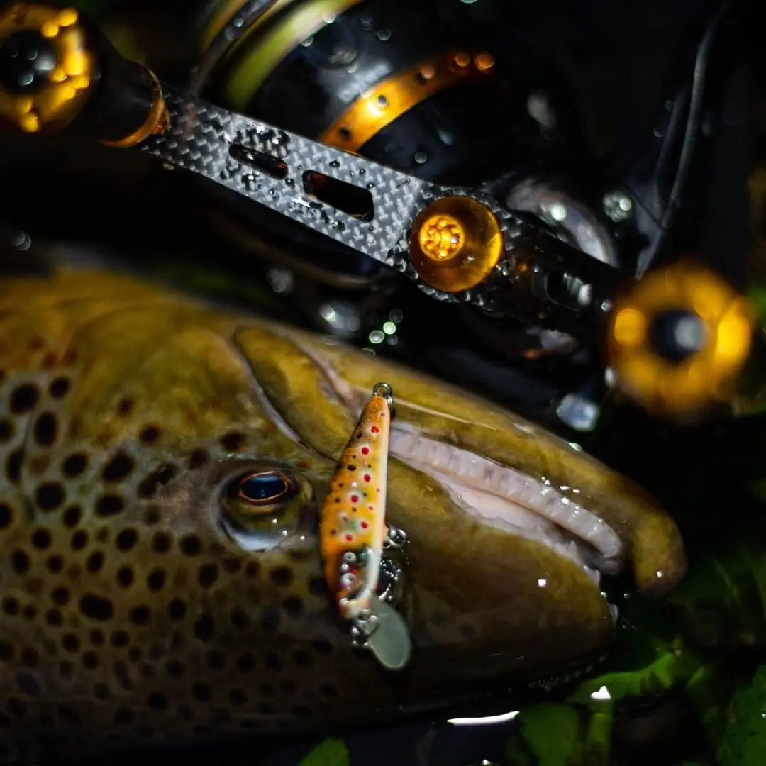 GOMEXUS Non-power Spinning Reel Handle For Daiwa Revros Ninja LT Shimano Nasci Sedona Sahara Double Handle LCDH