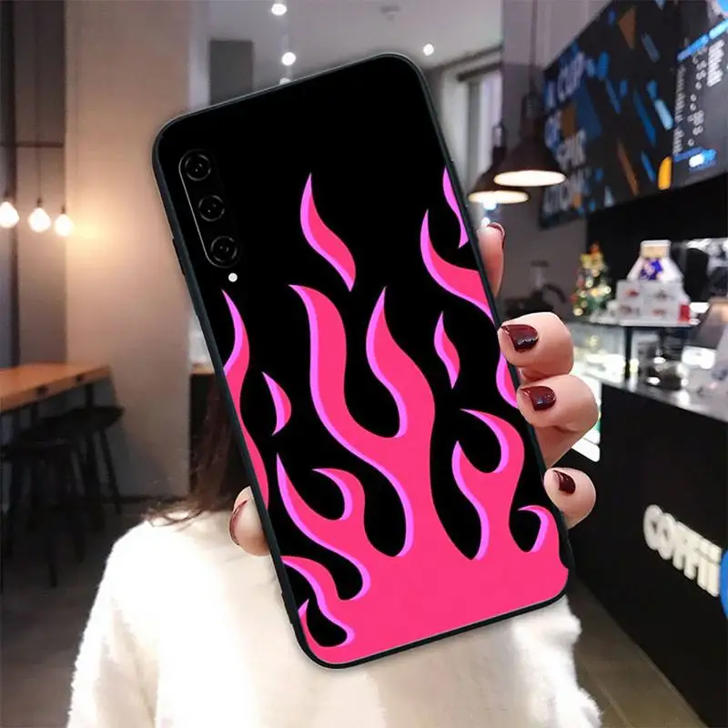 

Fashion Flame Pattern For Boy Girl Silicone Cover Case For Xiaomi Mi A1 A2 6 8 9 T Pro 10 Lite Note 10 Cc9 Pro Mix MAX 2 3 Funda