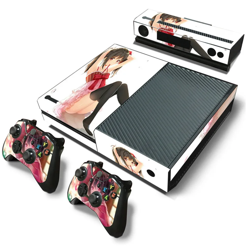 Лидер продаж наклейка из ПВХ Виниловая для пульта xbox one + консоль Защитная пленка