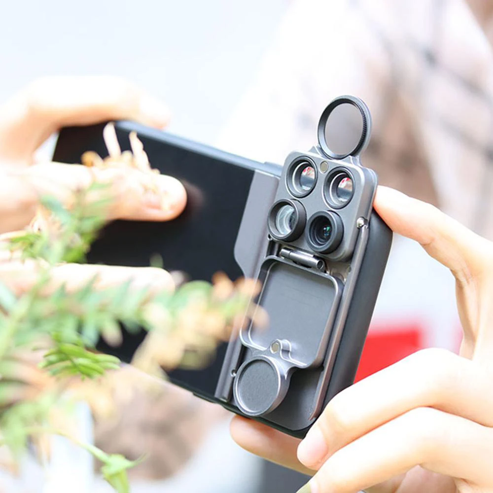 5 в 1 объектив для телефона с чехлом iphone 11 pro max camara Case 10X 20X макрообъектив