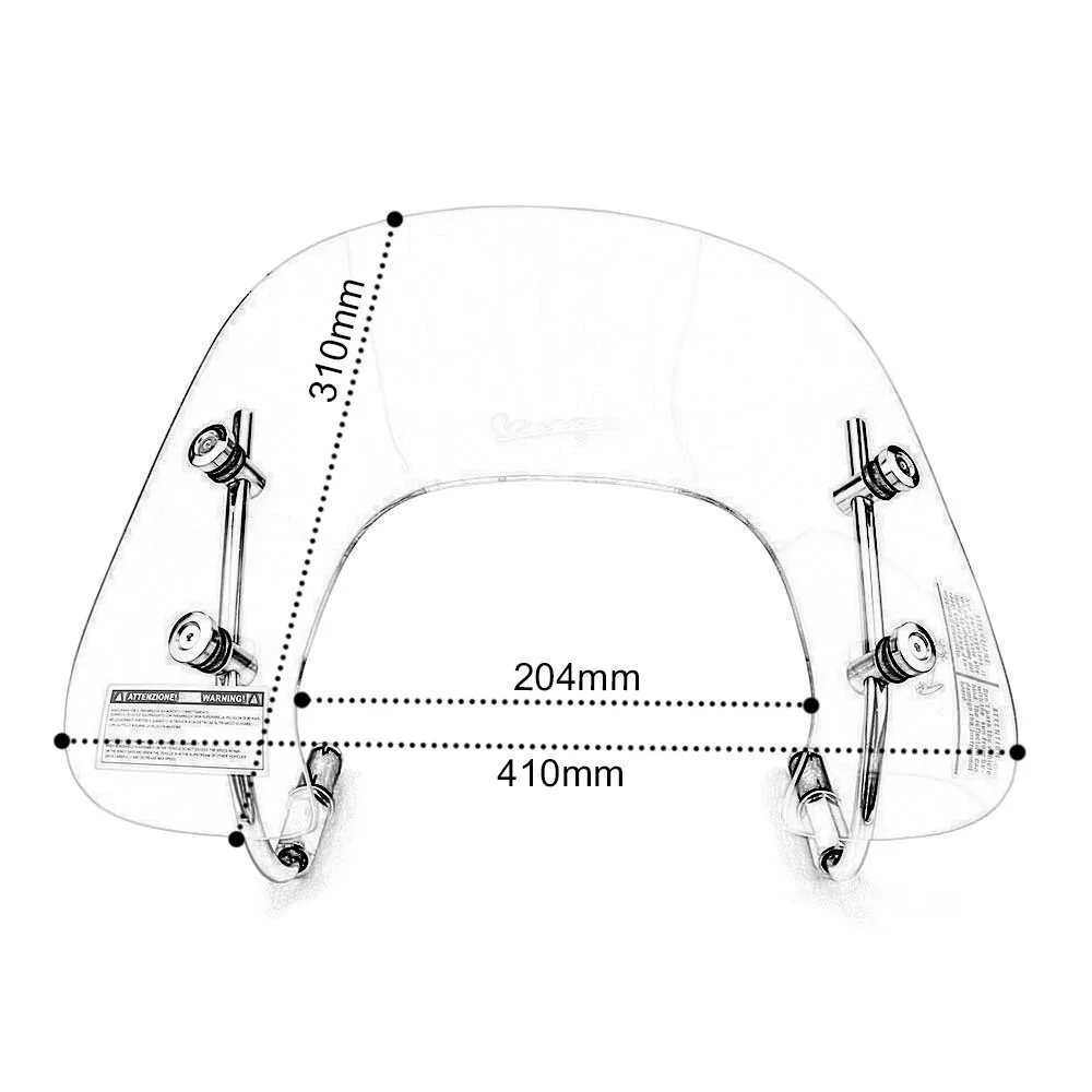X CLASS 1 шт. Передняя лобовая панель мотоцикла высокое качество акриловое