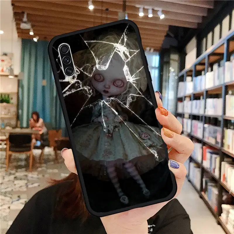 

Horror doll cute doll luxury design shell Phone Case For Samsung galaxy A S note 10 7 9 20 30 31 40 50 51 71 21 s ultra