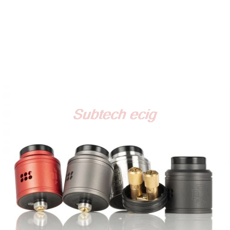 

Newest DRUGA 2 RDA Rebuildable Vape Tank Atomizer 24mm Single/Dual Coil Configuration PEEK Insulator vs Apocalypse GEN 2 RDA