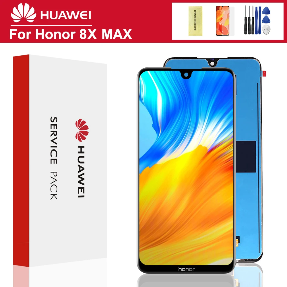 ЖК дисплей 7 12 ''для Honor 8x max Huawei 8X Max сенсорный экран дигитайзер панель для