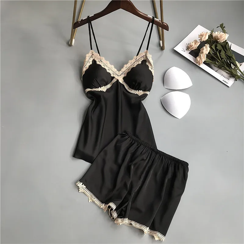 Creation 101 Пижама с нагрудным подкладом женские шорты на подтяжках костюм из двух