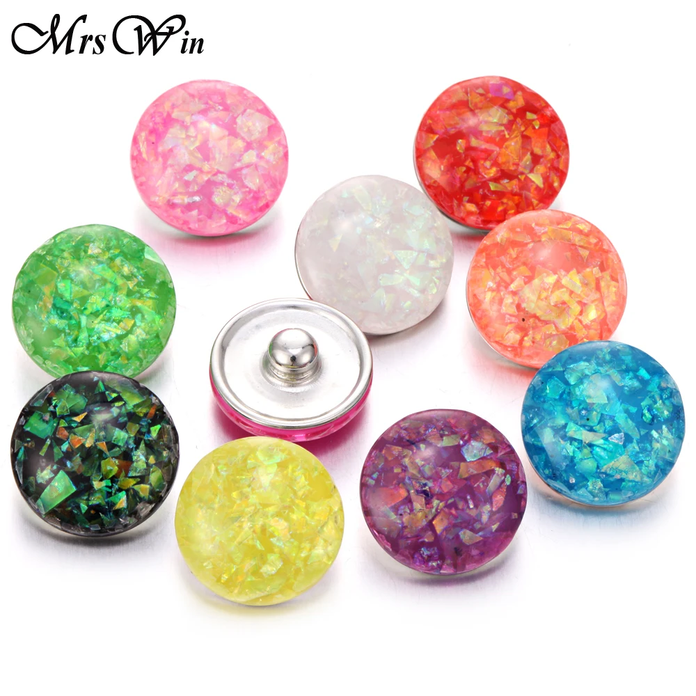 10 шт./лот новые пуговицы застежки ювелирные изделия Разноцветные цветы