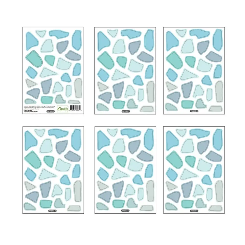 

Наклейки для настенной плитки для домашнего декора, самоклеящиеся настенные наклейки Terrazzo, водонепроницаемые наклейки для настенной плитк...