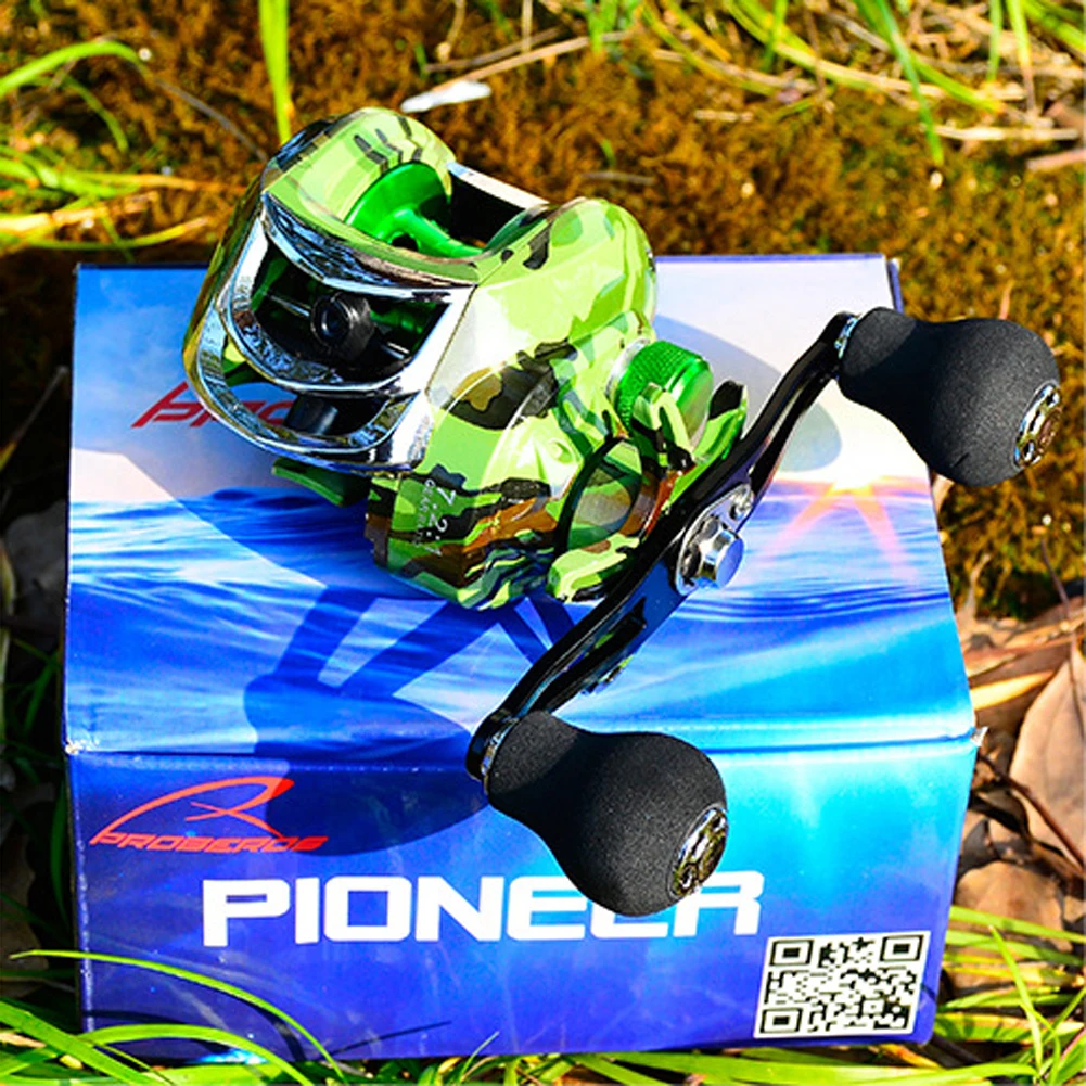 

Left/Right Hand Baitcasting Reel 10kg Max Drag 7.2:1 High Speed Fishing Reel With Magnetic Brake System Carp Drag Fishing Reel