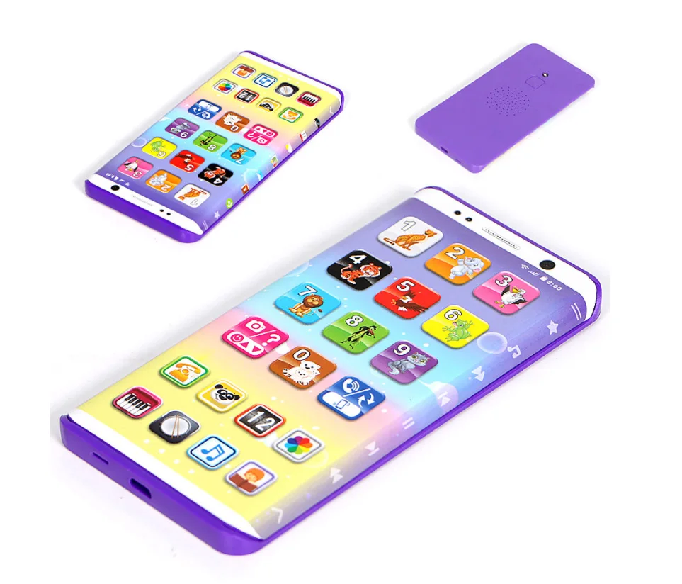 Детский английский телефон обучающая машина 14 режимов Многофункциональный