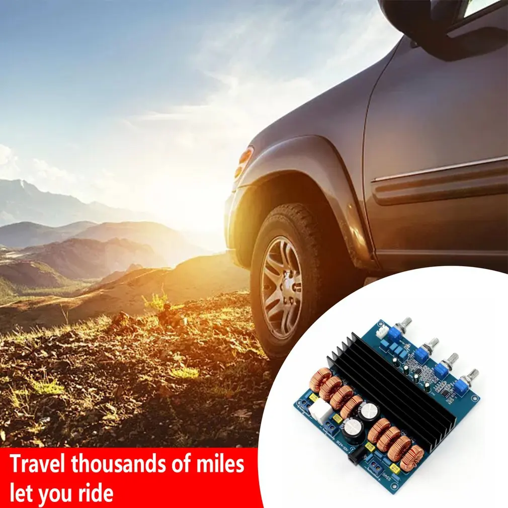 Плата усилителя TDA7498 2 1 практичная Электроника 4x100 Вт Регулируемая класса D аудио |