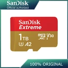 Карта памяти MicroSD SanDisk, microSDHCmicroSDXC, A2, U3, V30, 1 ТБ, 512 ГБ, 400 ГБ, 256 ГБ, 32 ГБ, 64 ГБ, 128 ГБ