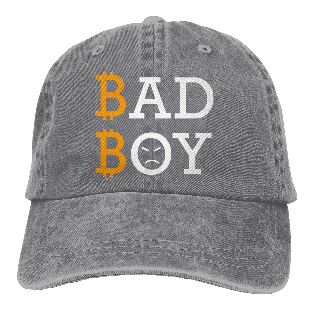 Bad Boy Casquette черная Унисекс Мужская Женская джинсовая бейсболка с ремешком