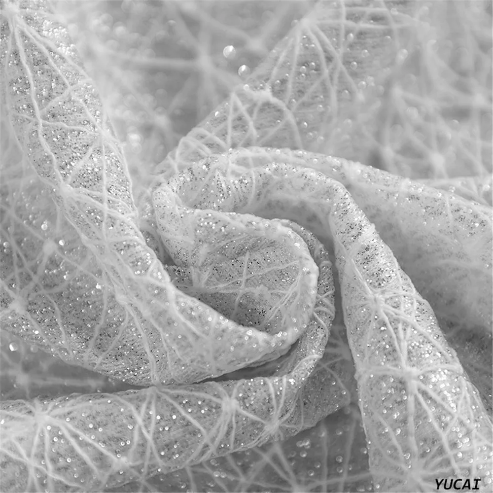 50*140 см Популярная золотистая Креативная одежда дизайнерская ткань осенне-зимняя