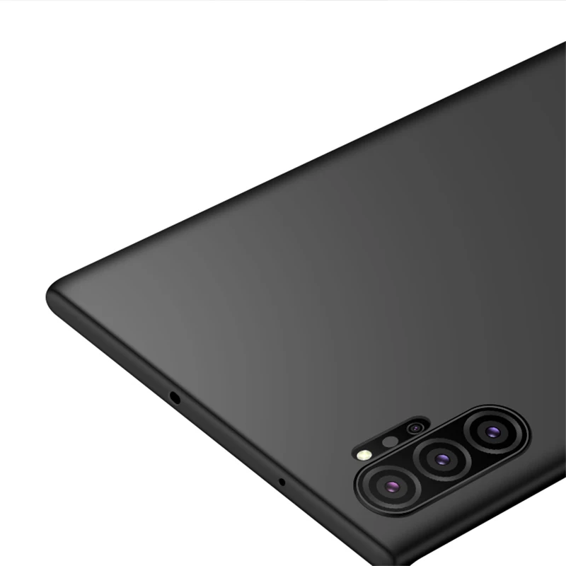 Чехол MOFi для samsung Note10+ чехол для Galaxy Note 10 Plus жесткая задняя панель из поликарбоната coque Note10 противоударный черный чехол