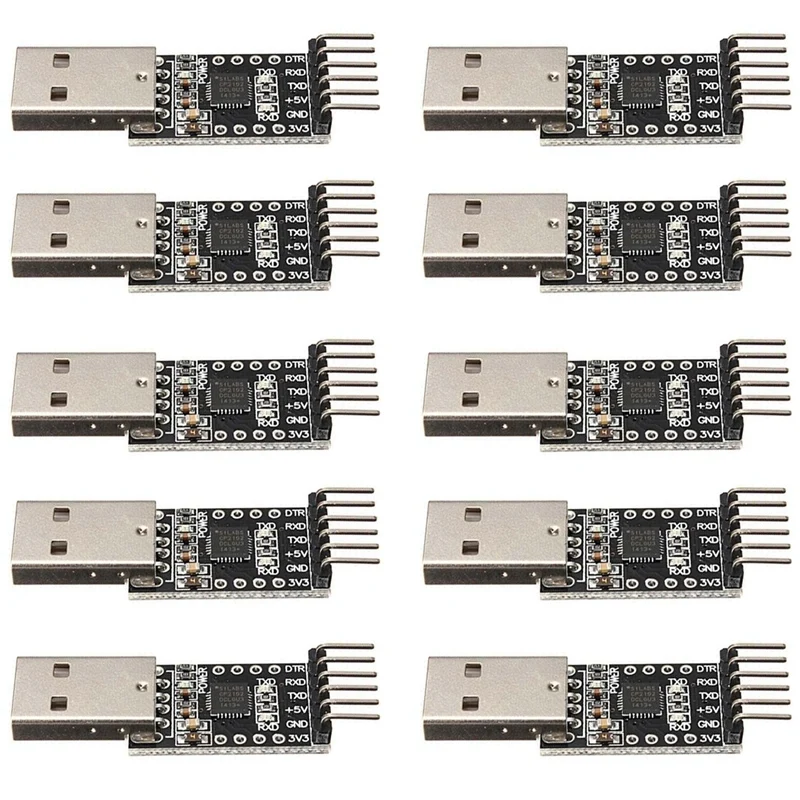 CP2102 USB 2 0 в модуль TTL UART 6 контактный последовательный преобразователь STC заменяет