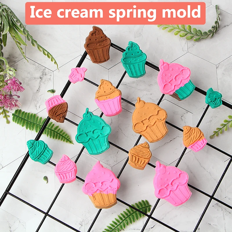 4 шт. Плунжер для мороженого торта печенья резак помадка жвачка паста капкейк