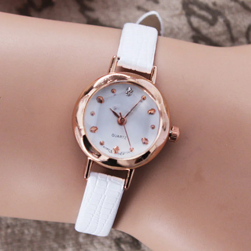 

1PC Korean Women Quartz Analog Clocks Small Dial Delicate Luxury Business Wrist Watches Relogio Feminino Ladies' Gifts