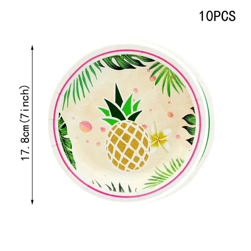 Украшение для гававечерние салфетки в виде розового фламинго тропический декор