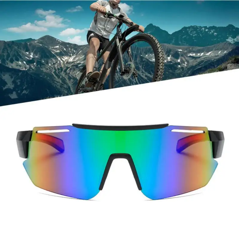 

2021 Polarized Sports Men Sunglasses Road Cycling Glasses Mountain Bike Bicycle Riding Protection Goggles Eyewear Colorful Lens