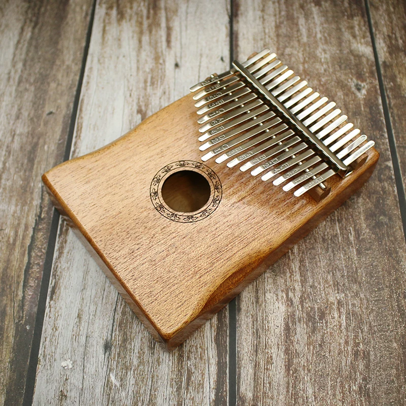 17 клавишный палец калимба Mbira Sanza большой палец пианино карманный размер поддерживающая сумка клавиатура Marimba деревянный музыкальный инструмент калимба