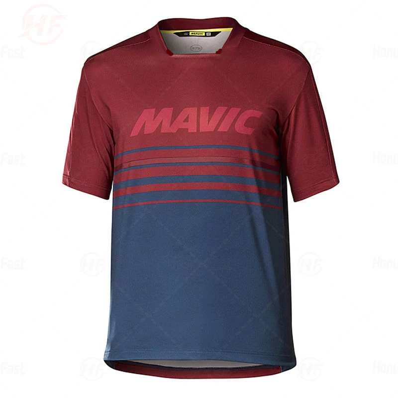 Футболка Mavic Мужская для езды на горном велосипеде рубашка мотоцикле майка