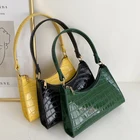 Повседневная сумка для покупок в стиле ретро, модные изысканные женские тоуты, сумки на плечо, женская кожаная однотонная сумка на цепочке для женщин, 2021