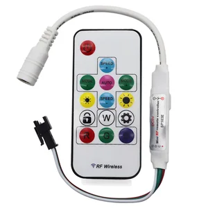 DC5V-24V светодиодный контроллер SP002E 3 клавиши SP103E 14 клавиш 3pin для WS2812B WS2811 WS2812 светодиодная Пиксельная лента модуль разъема