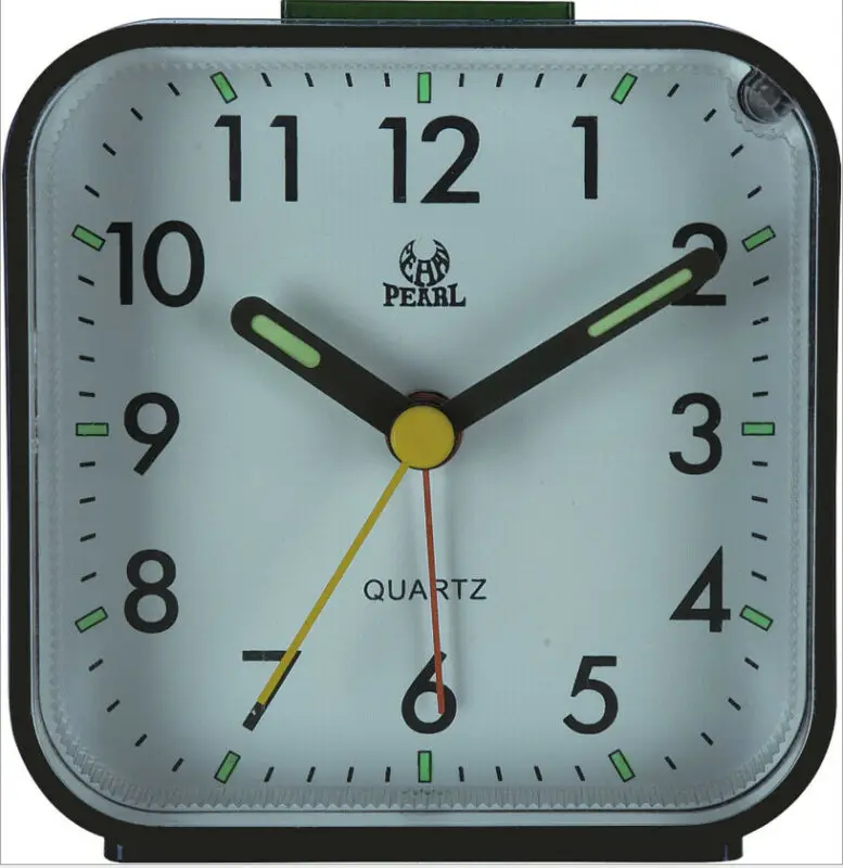 Quartz Movement Battery Alarm Clock Home Desk Table