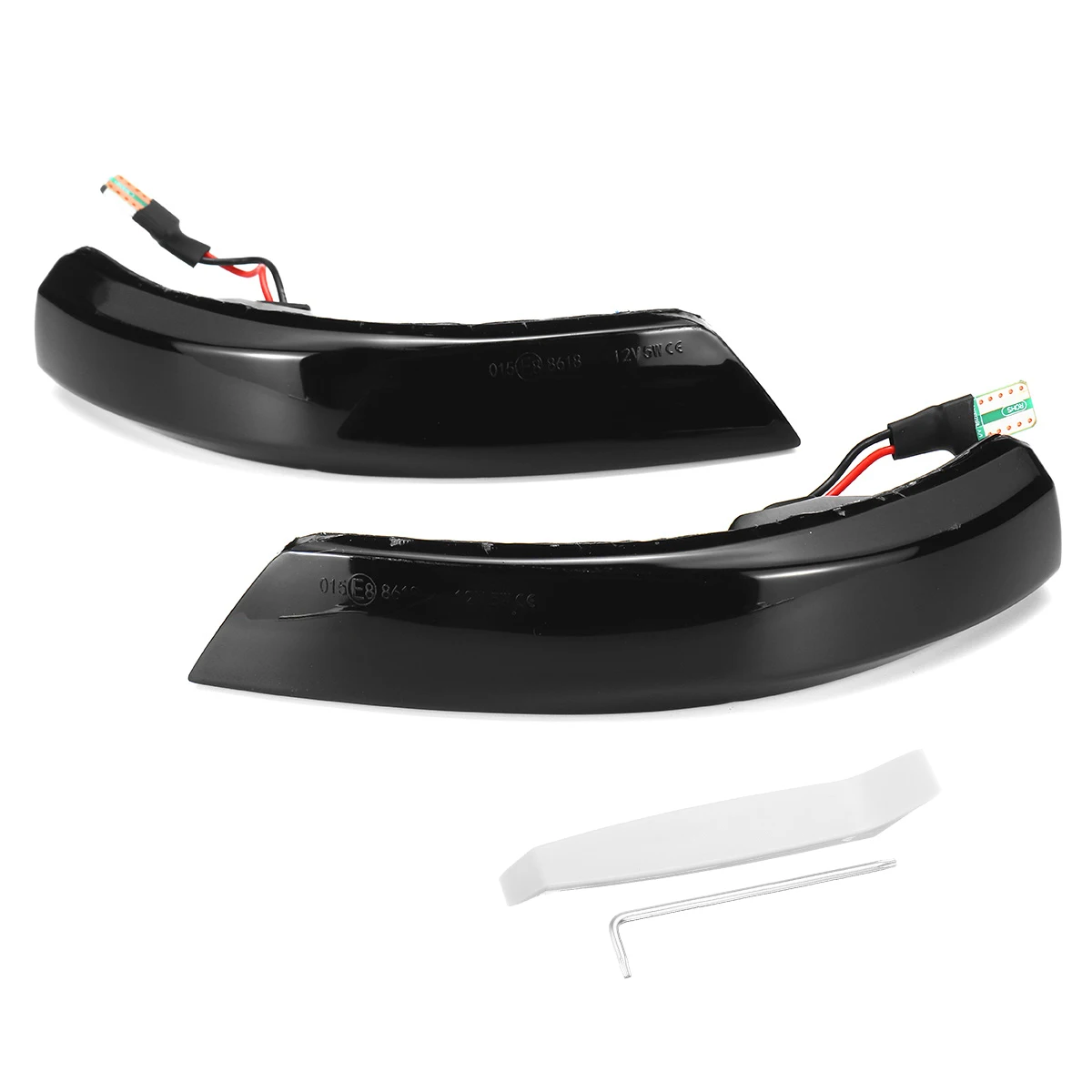 

Highlight LED Car Dynamic Turn Light Rearview Mirror Signal Lamp Yellow For BMW X3 F25 X4 F26 2014-2017,X5 F15,X6 F16 2014-2018