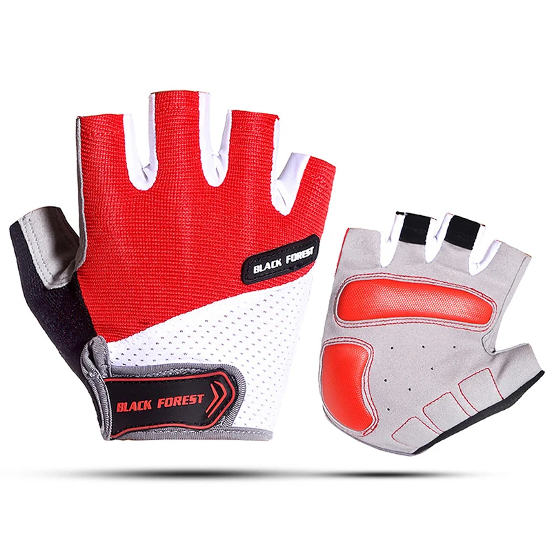 

Outdoor Men And Women Sports Anti-skid Fitness Weightlifting Half Finger Bicycle Riding Finger Holster Cycling Gloves Summer