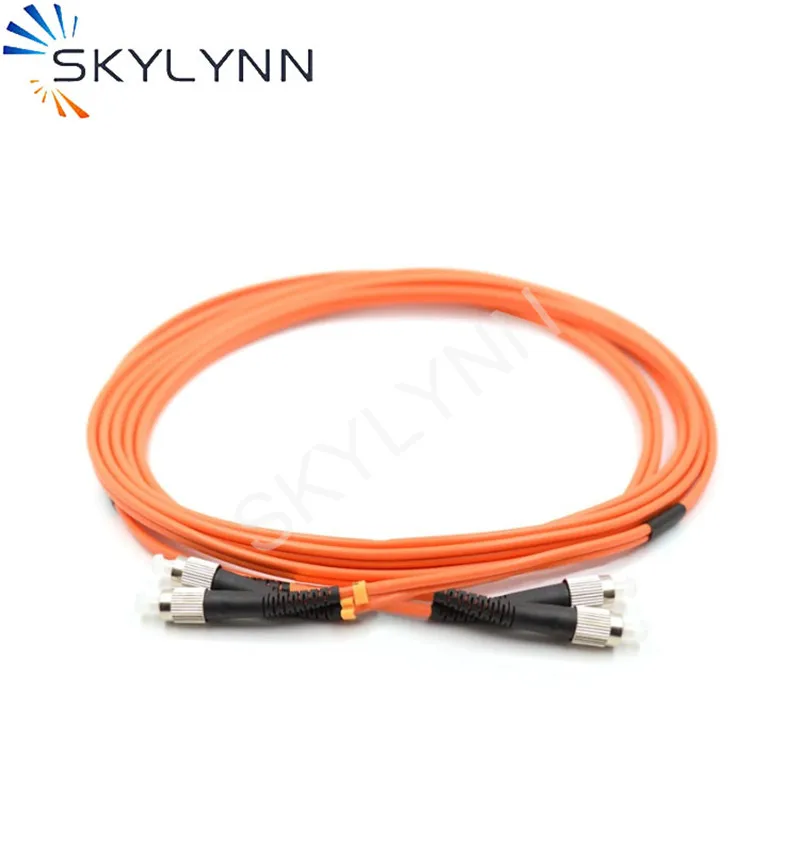 Многомодовый оптический патч-корд FC/UPC-FC/UPC 20 шт. длина 5 м OM2 Оранжевый LSZH оболочка