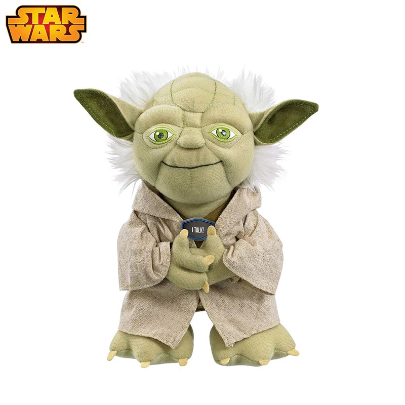 Звездные войны плюшевые мягкие игрушки Starwars фаршированная говорящая фигура Дарт