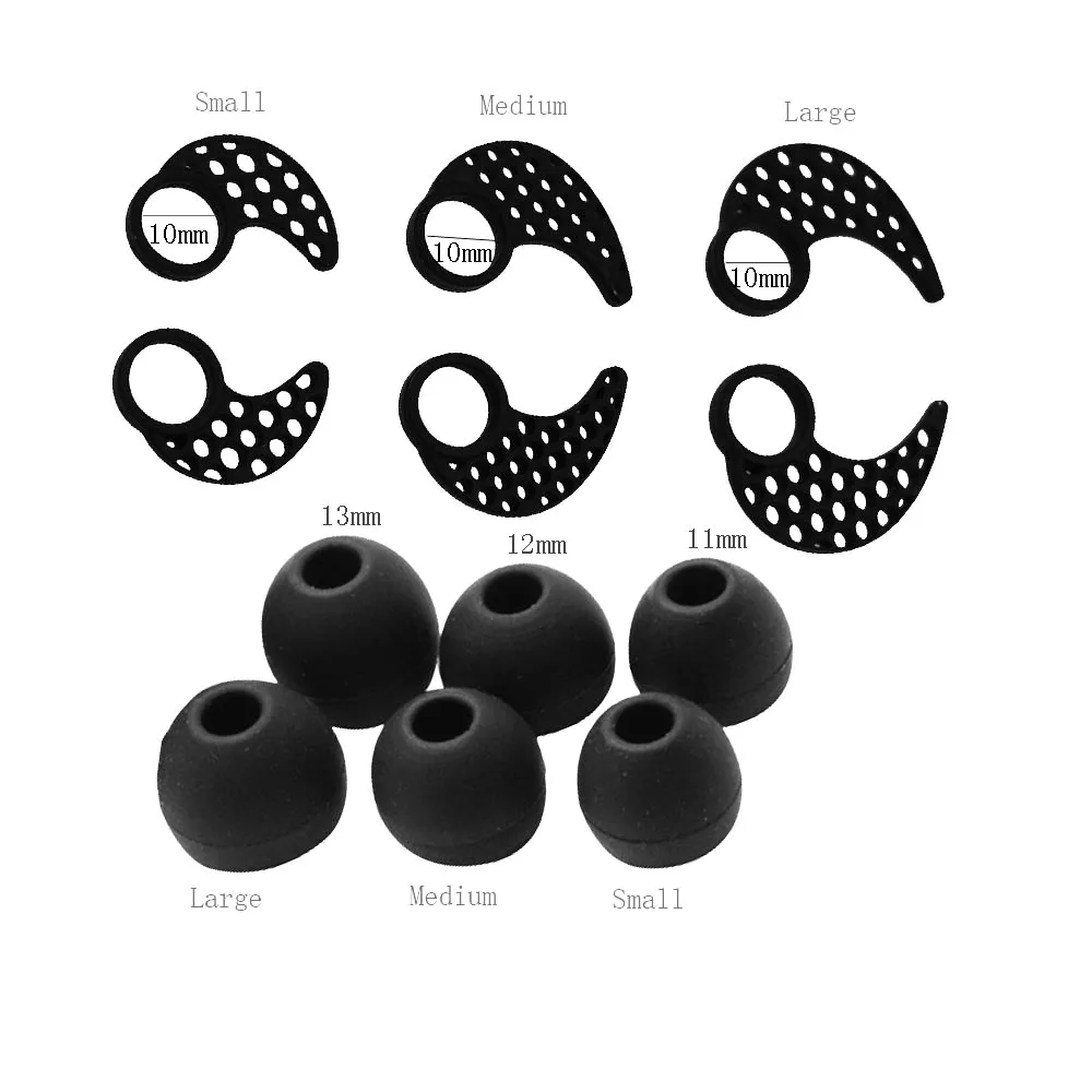 Силиконовые наушники крючки вкладыши амбушюры для JayBird BlueBuds X X2 & X3 Bluetooth