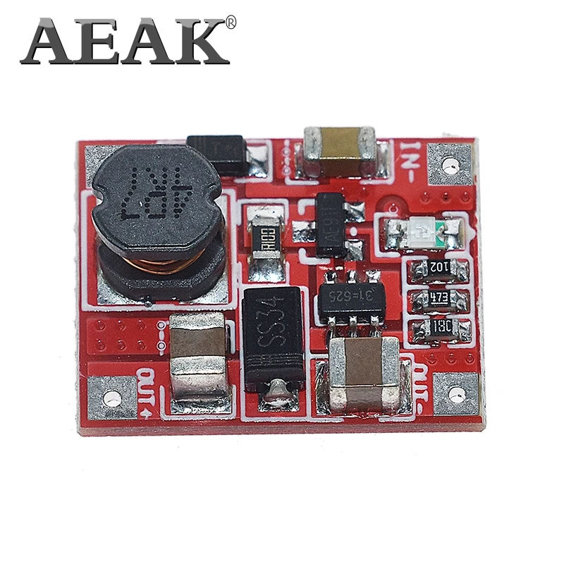 Повышающий Модуль источника питания усилитель конвертера повышающая печатная