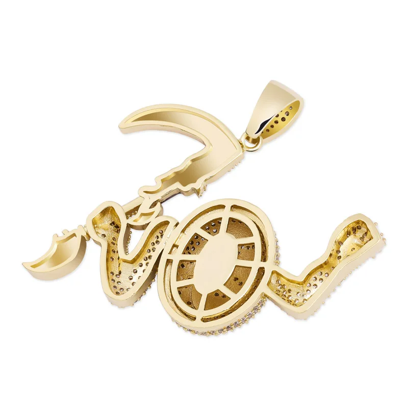 AAA + Кубического циркония вымощенный Bling из личности смерть Мрачный Жнец косой