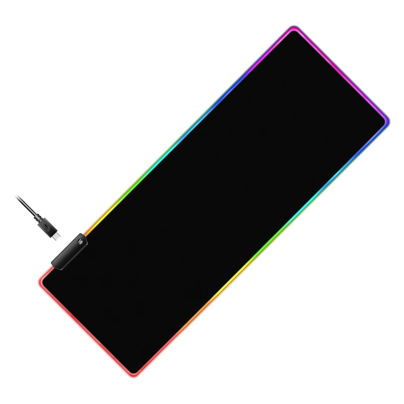 

Reletech LED luminous gaming mouse pad RGB wireless charging base computer carpet desk pad PC gaming mouse pad