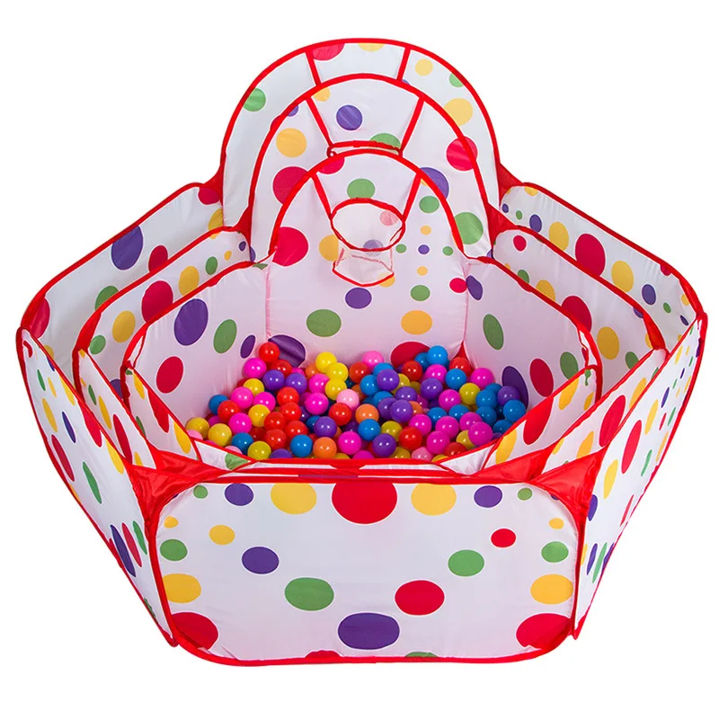 Складной детский задний фон для сюжетной детской фотосъемки с бассейн шариками