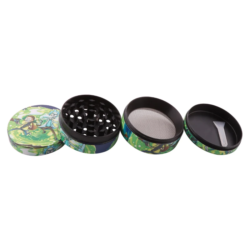 

Metal Herb Grinder 4 Layer Herbal Smoke Tobacco Grinder 50mm Metal Smoke Pipe Accessories Kitchen Supplies Smoking Accessories