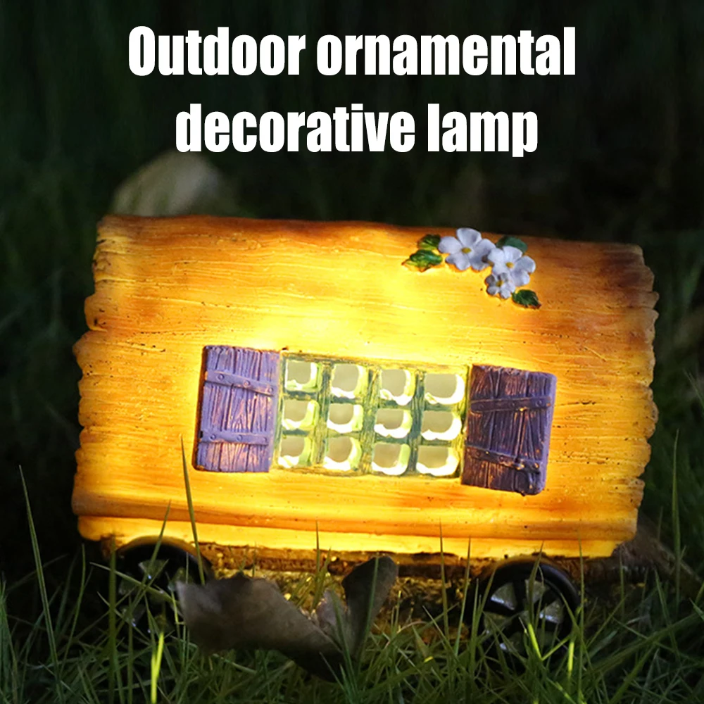

LED Solar Carriage Light Innovative Garden Outdoor Lawn Light Decoration