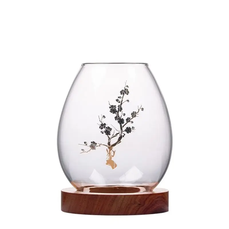 Современный уникальный подсвечник маленький стеклянный романтический