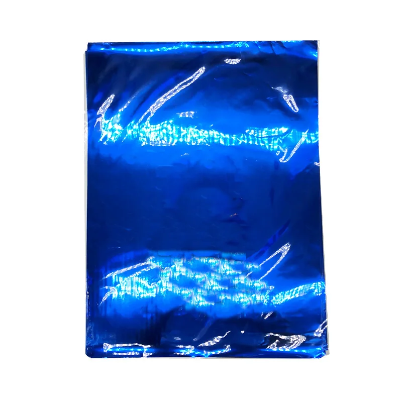 50 шт. бумага из золотой фольги А4 для ламинатора блестящая цветная оберточная