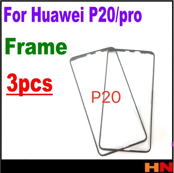 3 шт. передняя рамка для Huawei P20 P20pro pro LCD средняя Корпус части хромированный экран