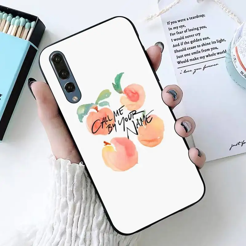 

Call Me by Your Name Movie Phone Case for Huawei P30 40 20 10 8 9 lite pro plus Psmart2019