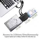Переходник USB 3,0IDE PATA SATA, USB3.0, для ПК, ноутбука, 2,5 дюйма, 3,5 дюйма, жесткий диск, HDD, оптический привод SSD