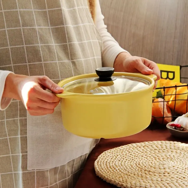 Керамический горшок кастрюля для молока высокотемпературная сухого горения