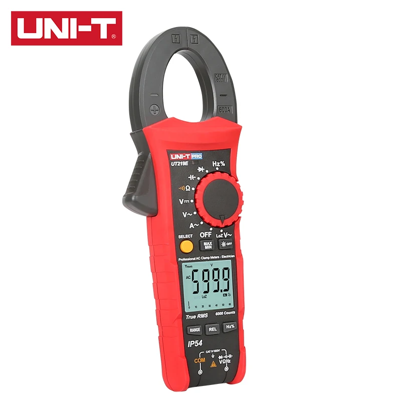 UNI T UT219E/UT219M/UT219DS Профессиональный клещи True RMS LoZ вход для призрак прибор измерения