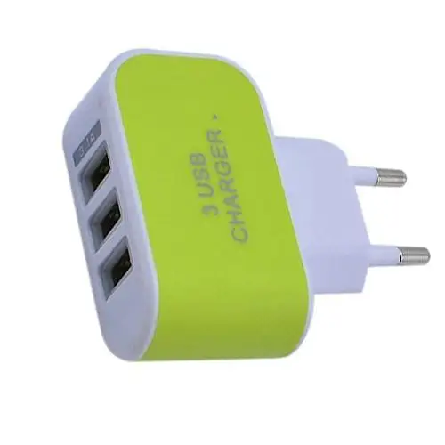 2020 Новое прибытие 3 порта s 3.1A тройной USB порт настенный дом Путешествия AC зарядное