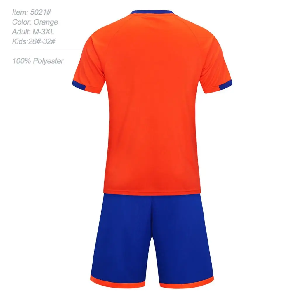 Новый Комплект футболок с цифровой печатью для мужчин и детей футбольный