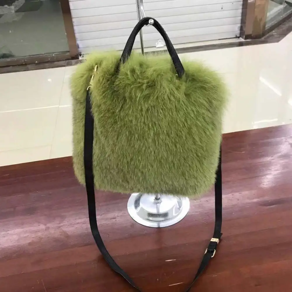 Сумка из натурального Лисьего меха/сумки лисьего меха | Дом и сад