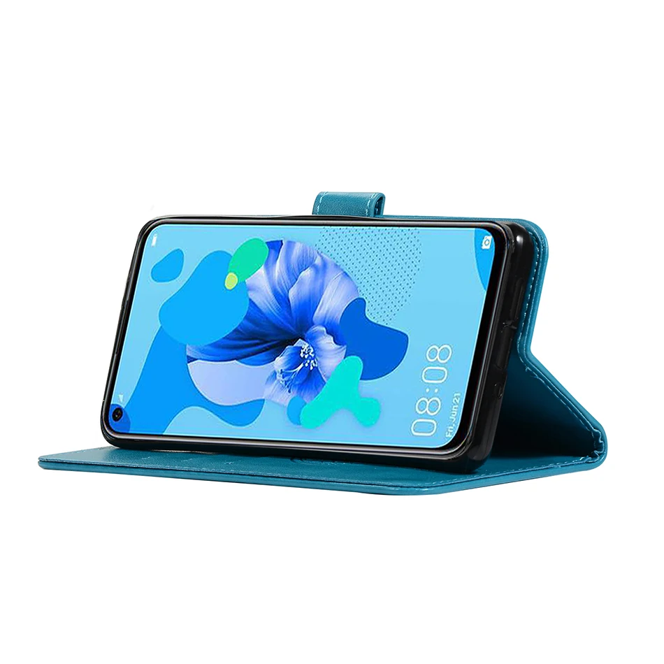 Чехол бумажник с откидной крышкой для Huawei P20 Lite 2019 P30 Pro P10 Honor 8S 8A 8C P Smart Z + магнитные
